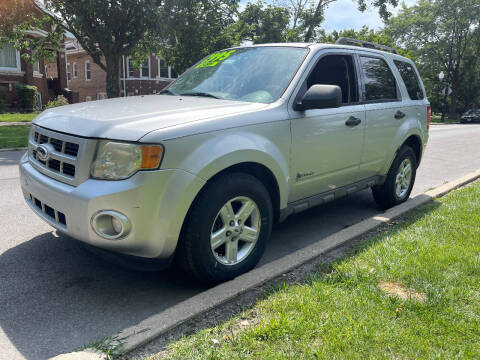 2009 Ford Escape Hybrid for sale at Apollo Motors INC in Chicago IL