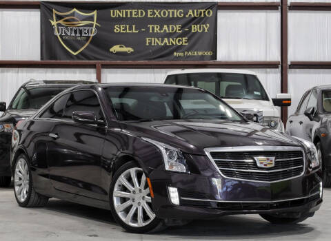 2015 Cadillac ATS for sale at United Exotic Auto in Houston TX