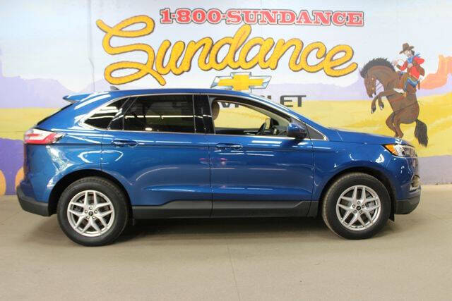 Blue 2023 Ford Edge SEL AWD SEL 4dr Crossover 1
