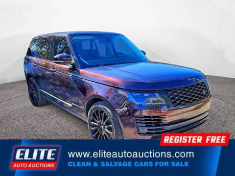 2019 Land Rover Range Rover HSE