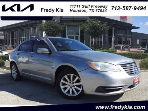 2014 Chrysler 200 for sale at FREDY CARS FOR LESS in Houston TX