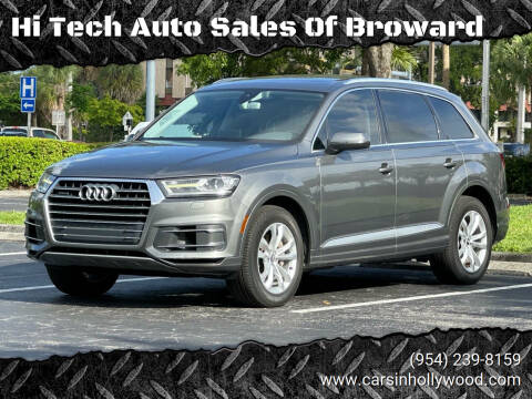 2017 Audi Q7 for sale at Hi Tech Auto Sales Of Broward in Hollywood FL