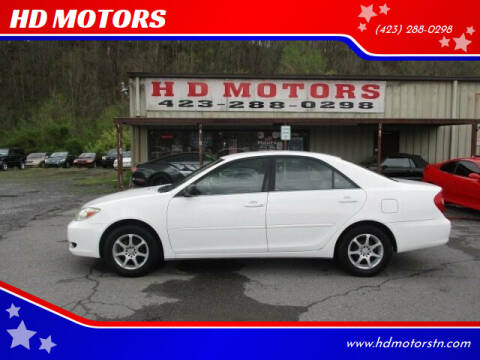 2004 Toyota Camry for sale at HD MOTORS in Kingsport TN