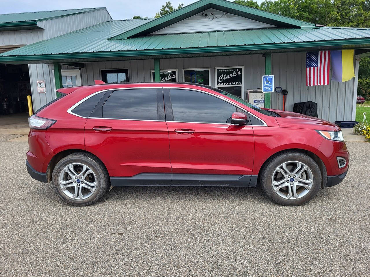 2015 Ford Edge for sale at Clarks Auto Sales Inc in Lakeview, MI