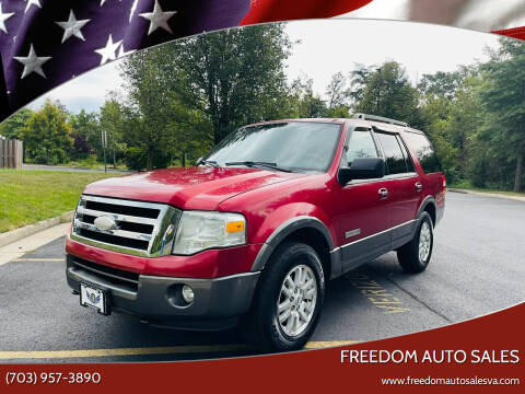 2007 Ford Expedition for sale at Freedom Auto Sales in Chantilly VA