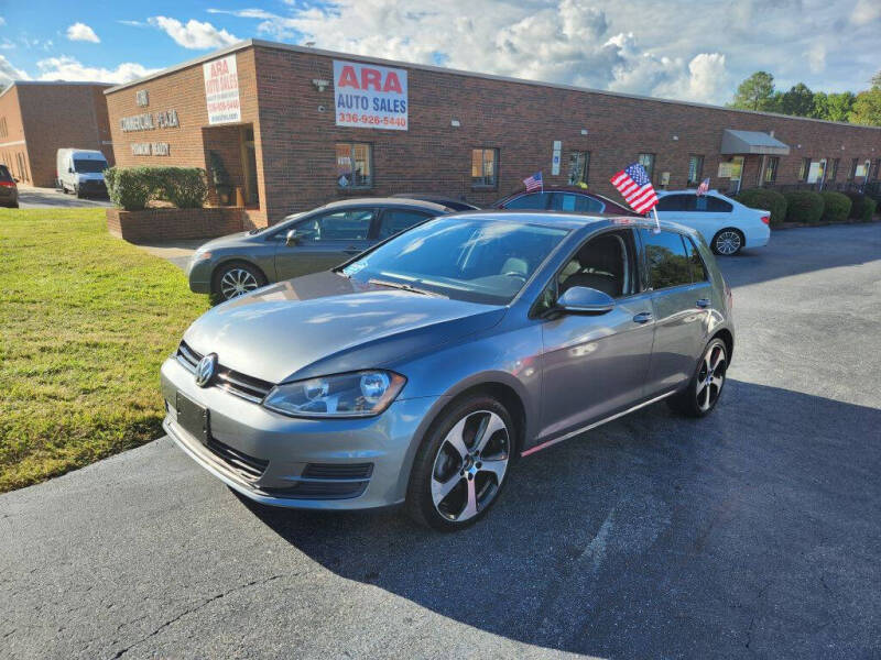 2015 Volkswagen Golf for sale at ARA Auto Sales in Winston-Salem NC