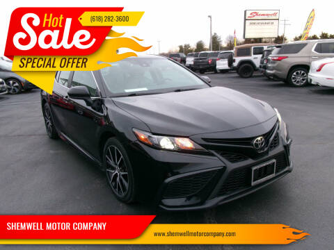 2021 Toyota Camry for sale at SHEMWELL MOTOR COMPANY in Red Bud IL