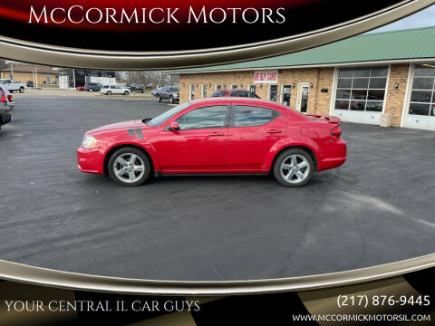 2012 Dodge Avenger for sale at McCormick Motors in Decatur IL