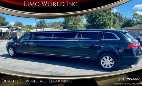 2013 Lincoln MKT Town Car for sale at Limo World Inc. in Seminole FL
