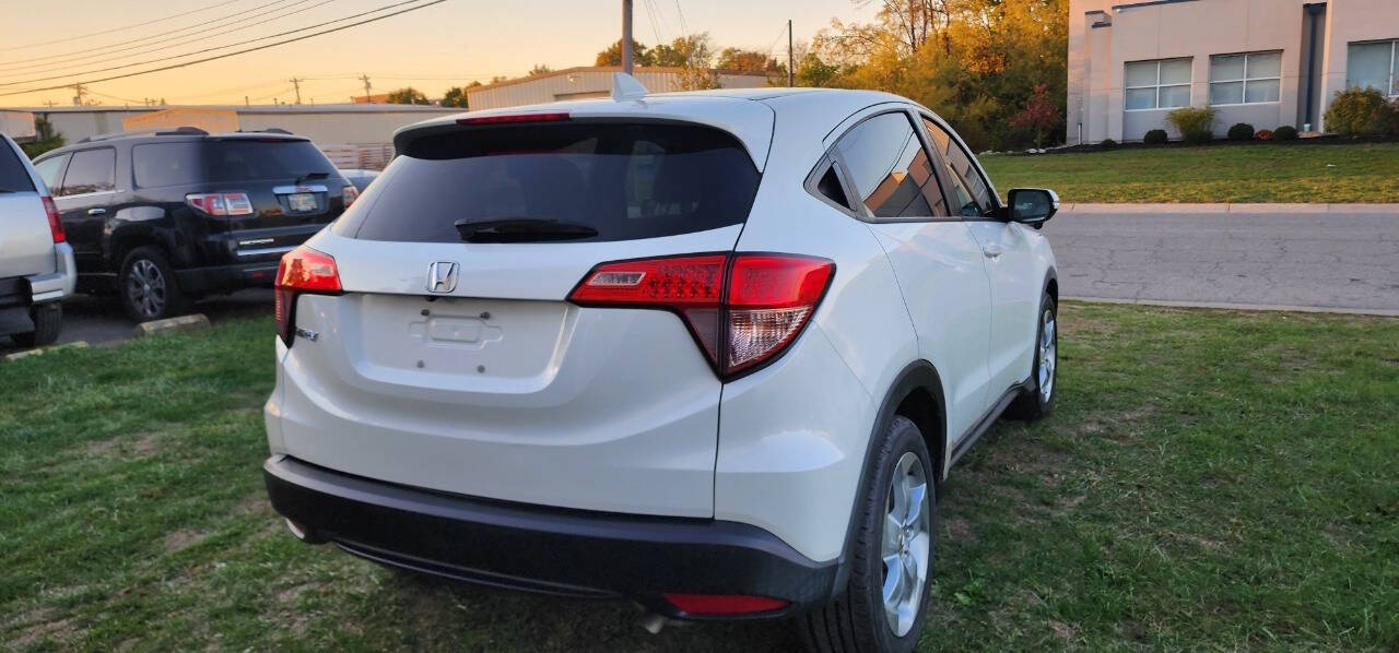 2016 Honda HR-V for sale at URIEL's AUTOMOTIVE LLC in Middletown, OH