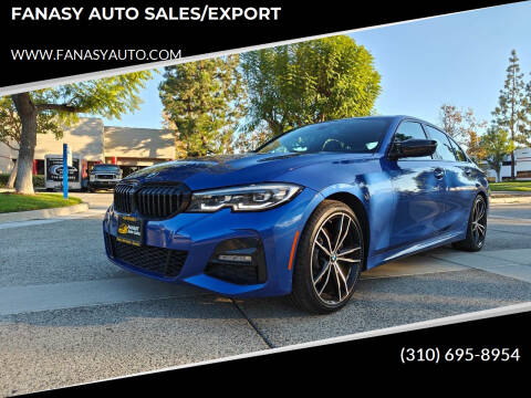 2020 BMW 3 Series for sale at FANASY AUTO SALES/EXPORT in Yorba Linda CA