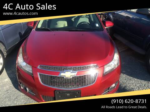 2013 Chevrolet Cruze for sale at 4C Auto Sales in Wilmington NC