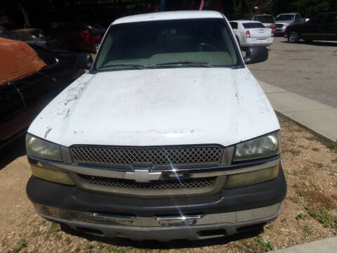 2003 Chevrolet Silverado 1500 for sale at Alabama Auto Sales in Semmes AL