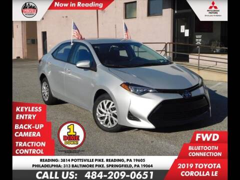 2019 Toyota Corolla for sale at Star Loan Auto Center in Springfield PA