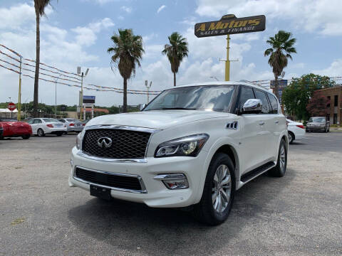2016 Infiniti QX80 for sale at A MOTORS SALES AND FINANCE in San Antonio TX