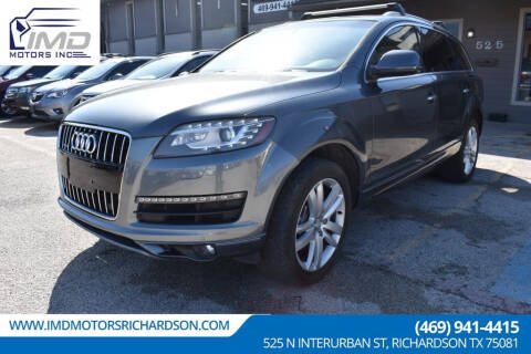 2015 Audi Q7 for sale at IMD Motors in Richardson TX