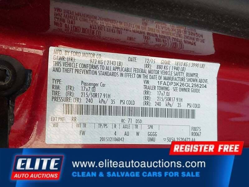 2016 Ford Focus SE