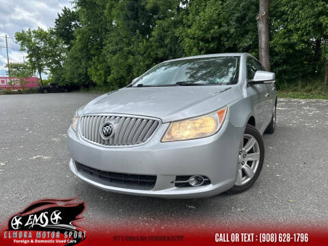 2011 Buick LaCrosse for sale at Elmora Motor Sport in Elizabeth NJ