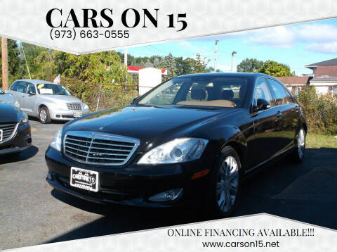 2009 Mercedes-Benz S-Class for sale at Cars On 15 in Lake Hopatcong NJ