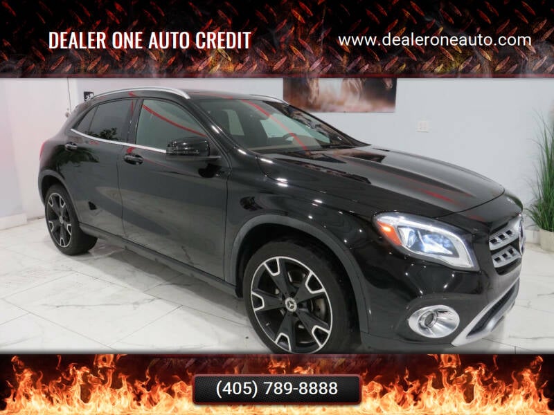 2018 Mercedes-Benz GLA for sale at Dealer One Auto Credit in Oklahoma City OK