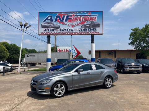 2014 Mercedes-Benz CLS for sale at ANF AUTO FINANCE in Houston TX