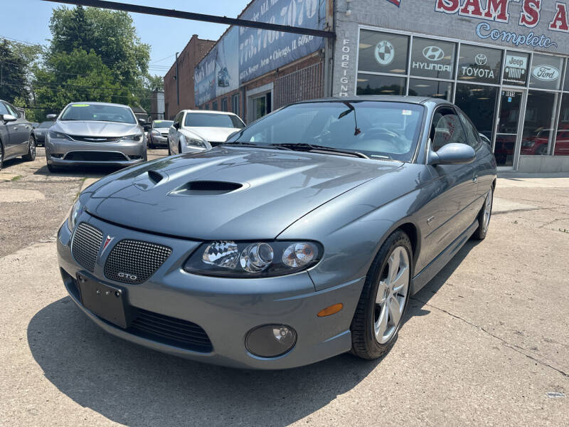 2005 Pontiac GTO for sale at SAM'S AUTO SALES in Chicago IL