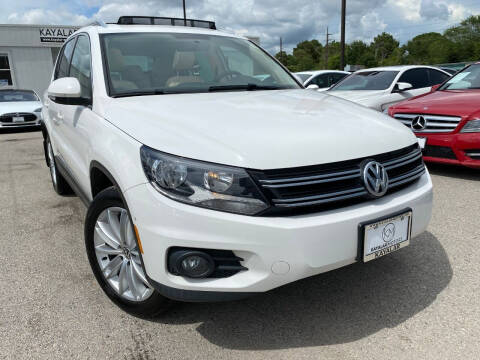 2013 Volkswagen Tiguan for sale at KAYALAR MOTORS in Houston TX