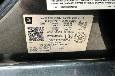 2018 GMC Sierra 1500