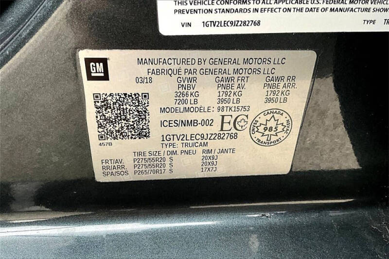 2018 GMC Sierra 1500