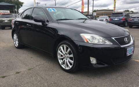 2007 Lexus IS 250 for sale at Universal Auto Sales in Salem OR