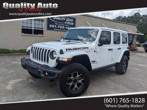 2018 Jeep Wrangler Unlimited for sale at Quality Auto of Collins in Collins MS