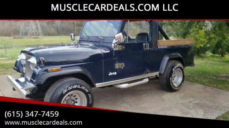 1982 Jeep Scrambler for sale at MUSCLECARDEALS.COM LLC in White Bluff TN