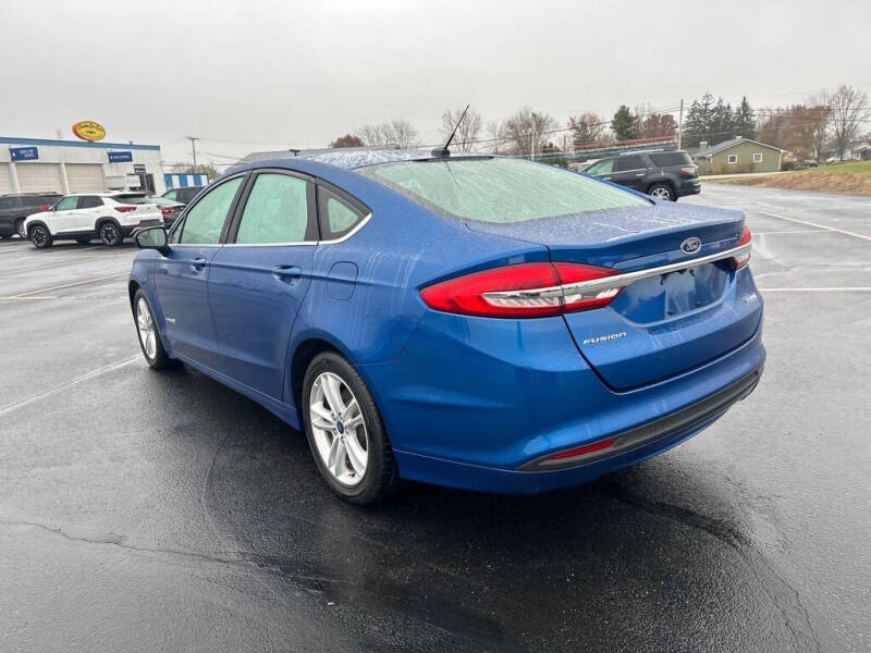 2018 Ford Fusion Hybrid S
