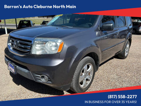 2014 Honda Pilot for sale at Barron's Auto Cleburne North Main in Cleburne TX