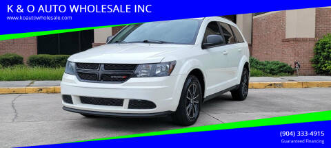 2018 Dodge Journey for sale at K & O AUTO WHOLESALE INC in Jacksonville FL