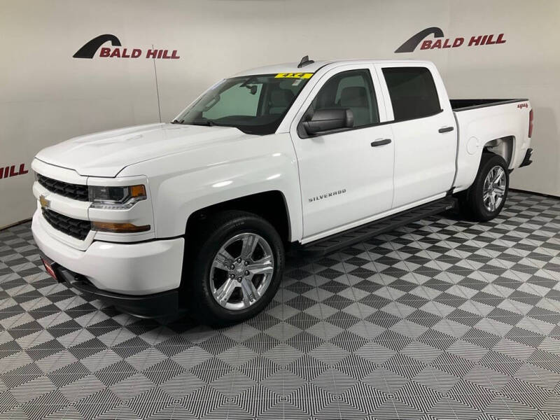 Used 2018 Chevrolet Silverado 1500 Custom with VIN 3GCUKPEC2JG152088 for sale in Warwick, RI