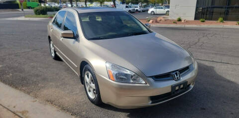 2003 Honda Accord for sale at CONTRACT AUTOMOTIVE in Las Vegas NV