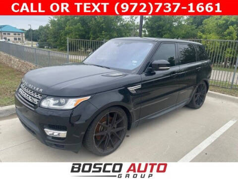 2017 Land Rover Range Rover Sport for sale at Bosco Auto Group in Flower Mound TX