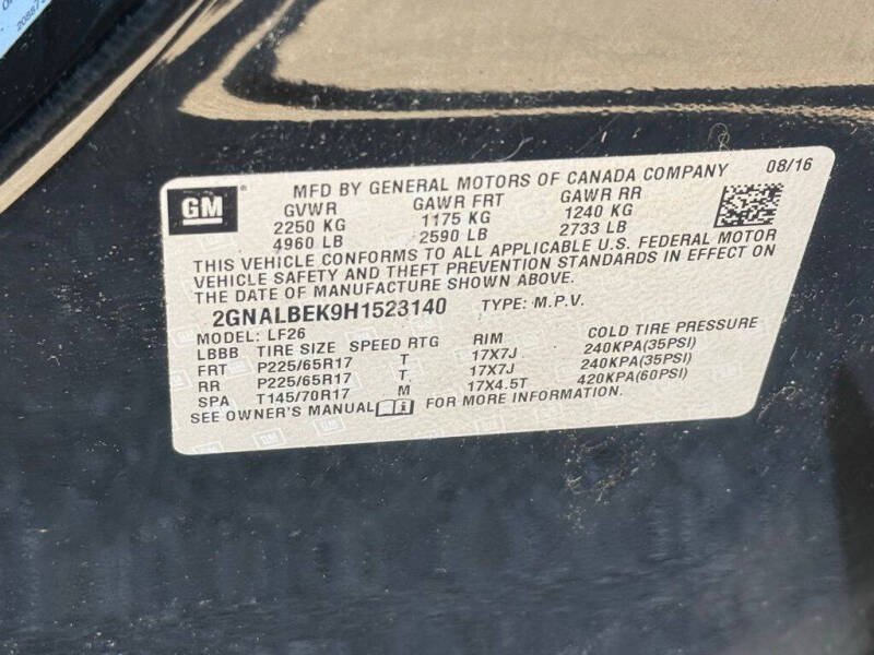 2017 Chevrolet Equinox LS