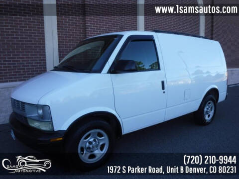 2003 Chevrolet Astro for sale at SAM'S AUTOMOTIVE in Denver CO