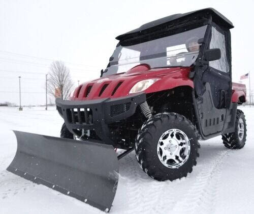 2019 500cc UTV With Snow Plow UTV Ranch Pony Snow Blaster