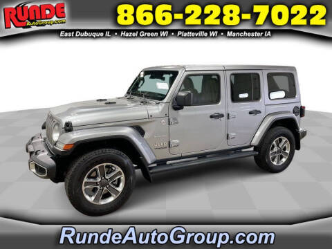 2020 Jeep Wrangler Unlimited for sale at Runde PreDriven in Hazel Green WI