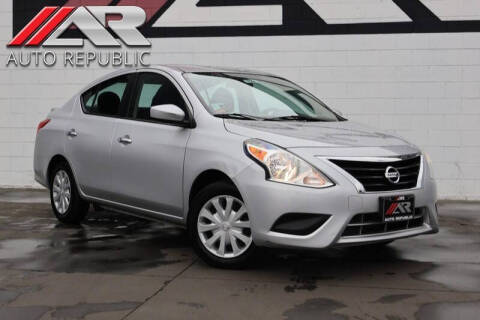 2015 Nissan Versa for sale at Auto Republic Fullerton in Fullerton CA