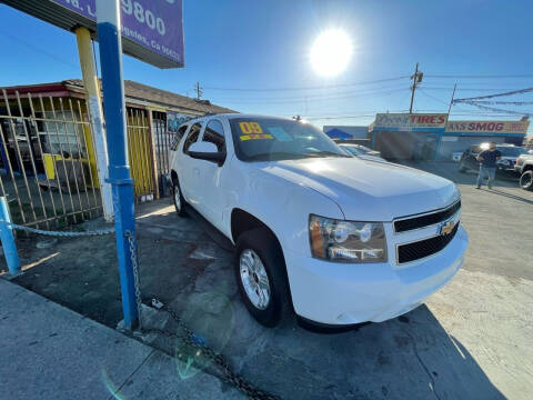 2009 Chevrolet Tahoe for sale at ROMO'S AUTO SALES in Los Angeles CA