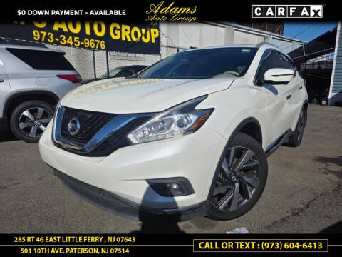 2018 Nissan Murano for sale at Adams Auto Group in Paterson NJ