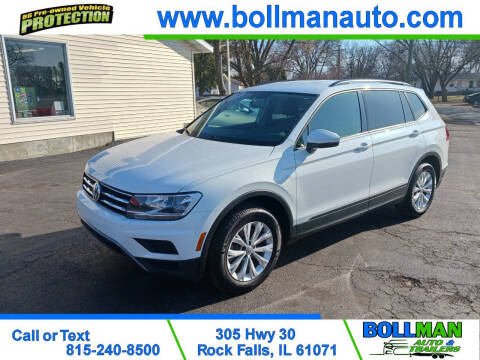 2019 Volkswagen Tiguan for sale at Bollman Auto & Trailers in Rock Falls IL