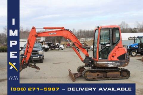 2004 Kubota KX121-3 for sale at Impex Auto Sales in Greensboro NC