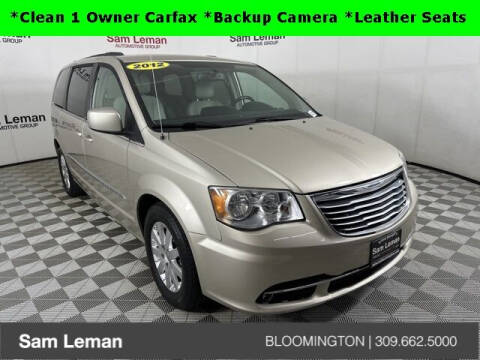 2012 Chrysler Town and Country for sale at Sam Leman CDJR Bloomington in Bloomington IL