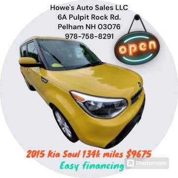 2015 Kia Soul for sale at Howe's Auto Sales in Lowell MA