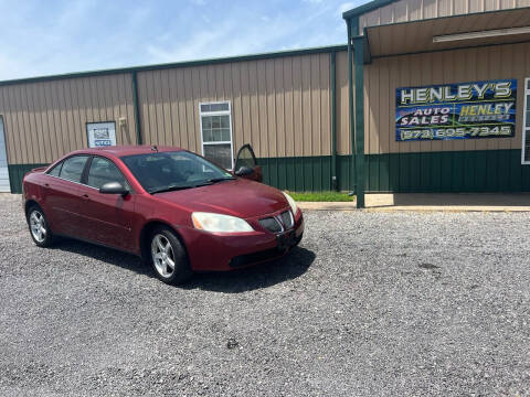 2009 Pontiac G6 for sale at Steves Auto Sales in Steele MO